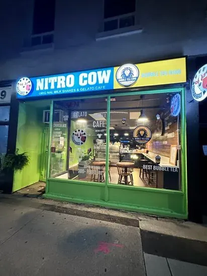 Nitro Cow Gelato shop