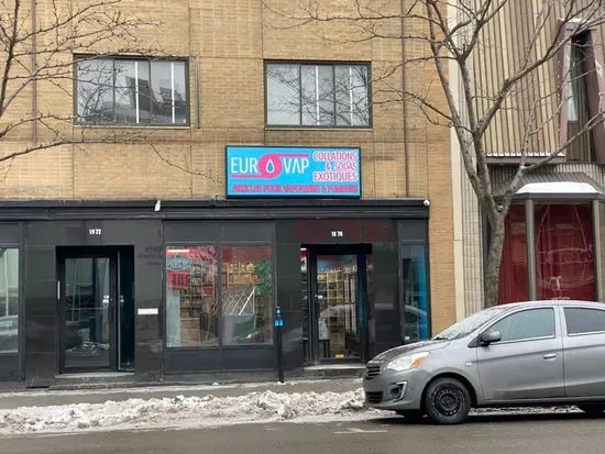 Eurovap Montreal - Articles Vapoteurs & Fumeurs, Sodas / Snacks & Cafés Exotiques VAPE SHOP