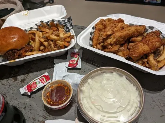 ButterMilk Chicken Fried Ribs & Fried Chicken