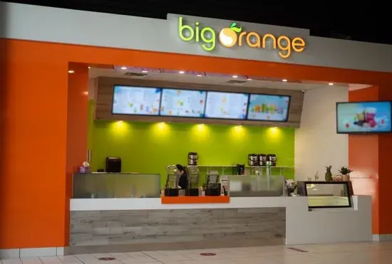 Big Orange Bubble Tea