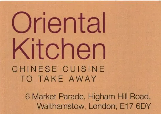 Oriental Kitchen