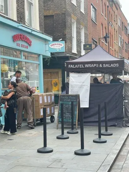 Falafel stand