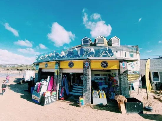 TJ's Surf Cafe, Roof Terrace and Bar.