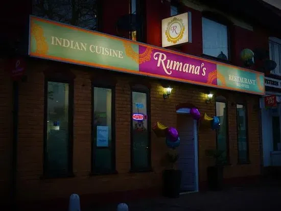 Rumana's.....Indian Fusion