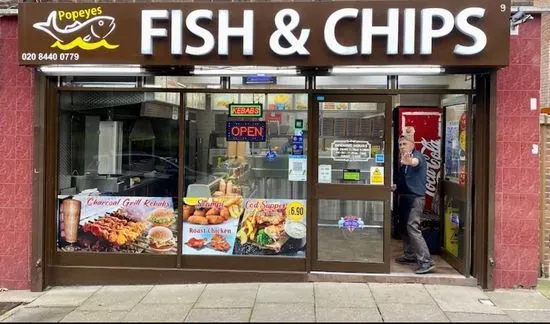 Popeyes Fish and Chips Kebab