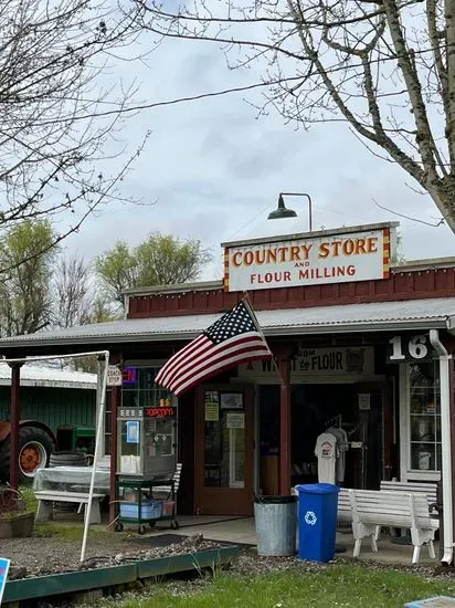 Country Store burgers and hotdogs