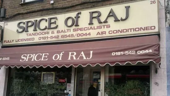 Spice of Raj Indian restaurant, London