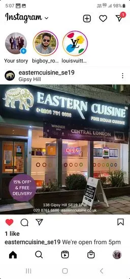 Eastern Cuisine Indian Takeaway