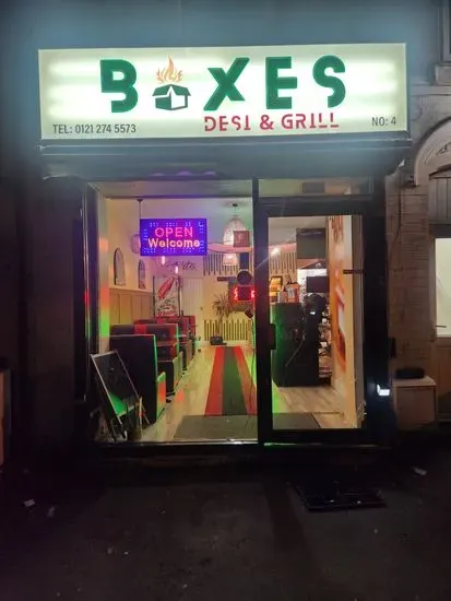 BOXES - DESI & GRILL