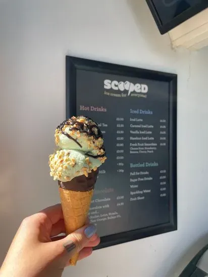 SCOOPED, ICE CREAM & DESSERTS