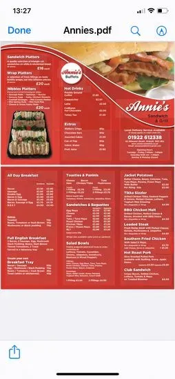 Annie's Sandwich & Grill