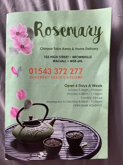 Rosemary Chinese Takeaway