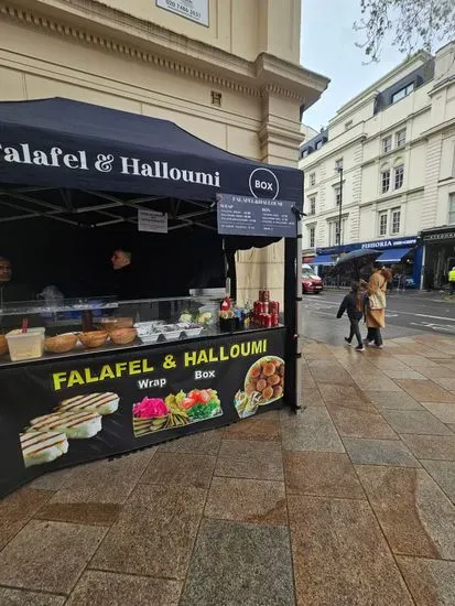 Falafel and Halloumi