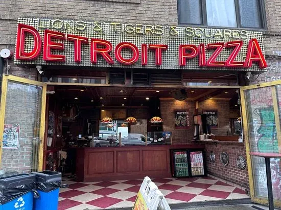 Lions & Tigers & Squares Detroit Pizza