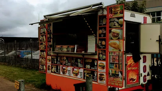 Full monty burger van