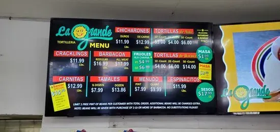 Tortilleria La Grande