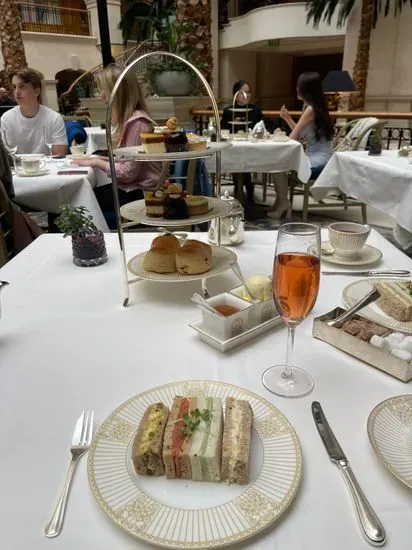 Afternoon Tea at The Winter Garden Restaurant at The Landmark London