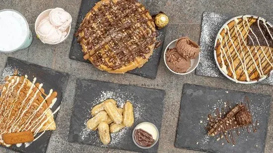 DZRT Canary Wharf | Desserts, Milkshakes, Waffles, Crepes, Gelato, Cakes