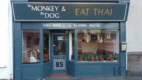 The Monkey and The Dog Eat Thai