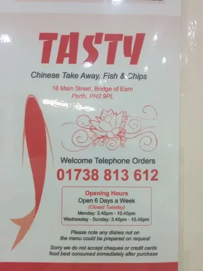 Tasty Chinese Takeaway