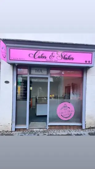 Cakes & Shakes Dessert Bar