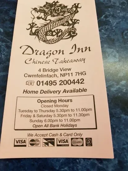 Dragon inn Chinese takeaway