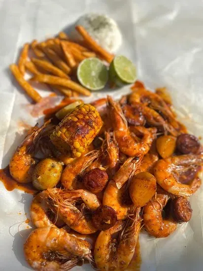 Hot Shrimp Mami Cajun Seafood Boil