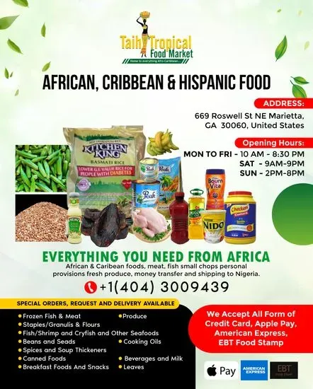 Taih Tropical African Food Market