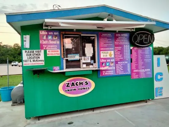 Zach's Shaved Ice