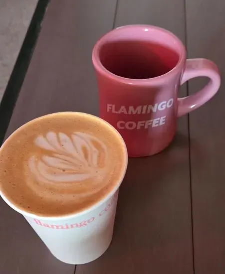 flamingo coffee