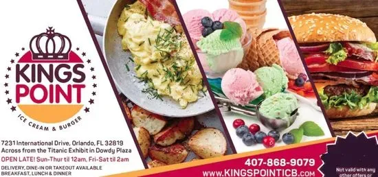 Kings Point Ice Cream and Burger