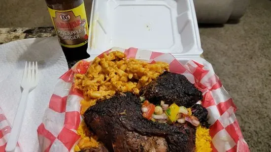 Jerk jollof bbq food truck