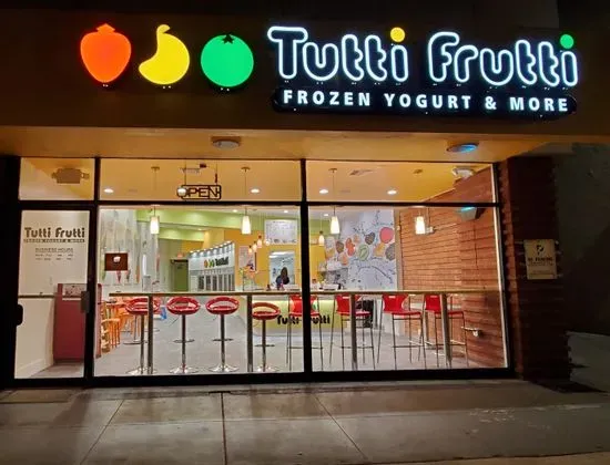 Tutti Frutti Frozen Yogurt