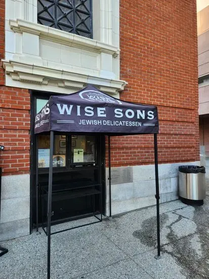 Wise Sons Jewish Deli pickup window