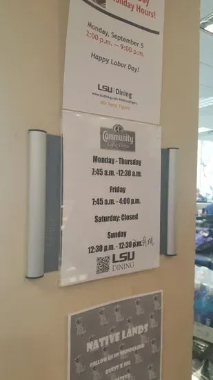 CC's Coffee House LSU Library