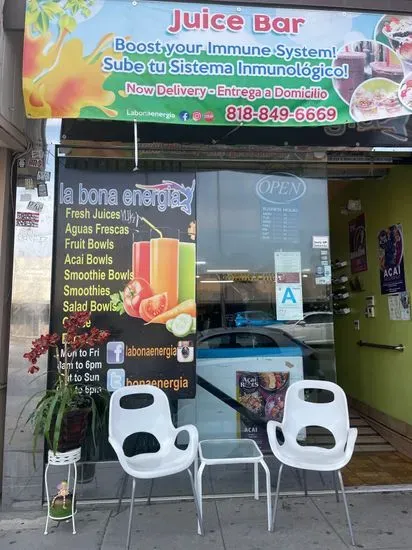 La Bona Energia Raw juice bar