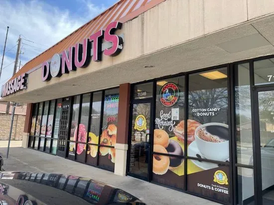 Cotton Candy Donuts