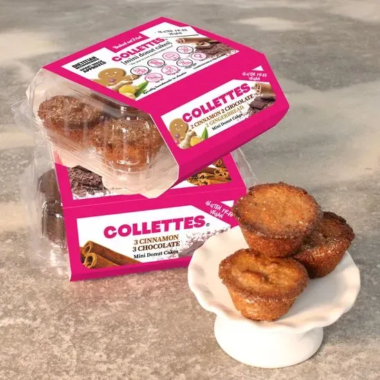 collettes mini donuts cakes Gluten Free Vegan (Collettes Foods)