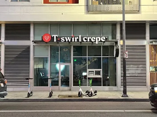 T-SWIRL CREPE LOS ANGELES