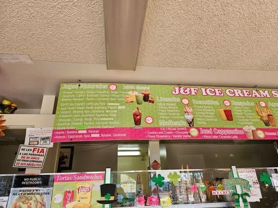 J & F Ice Cream Shop