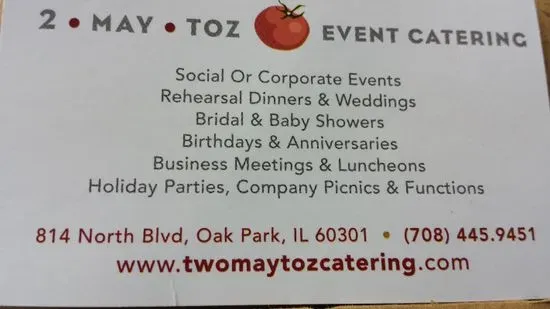TWOMAYTOZ EVENT CATERING