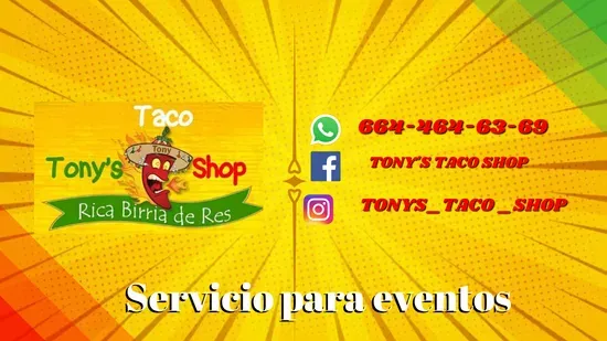 Tony's Taco Shop