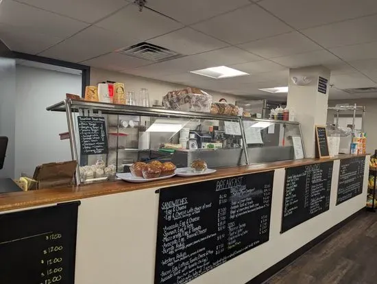 Bean & Leaf Cafe - Entrance on Medford St in lower level of building