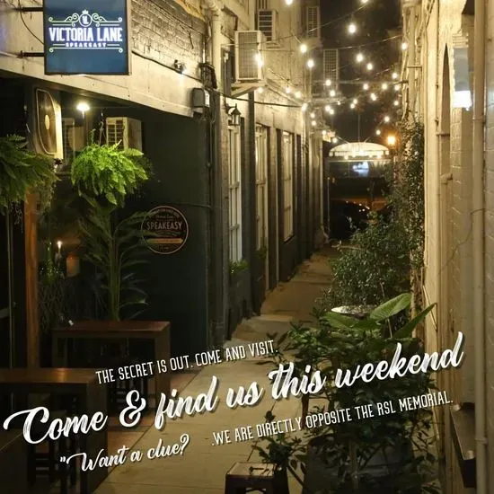 Victoria Lane Speakeasy Bendigo