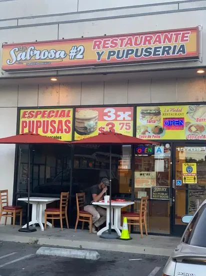 La Sabrosa Restaurant #2 (PUPUSERIA)