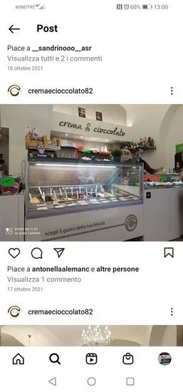 BAR GELATERIA CREMA E CIOCCOLATO