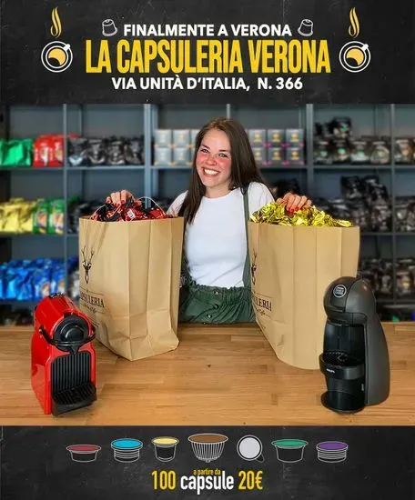 La Capsuleria Verona Via Unità d'Italia 366