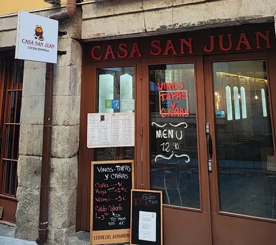 Restaurante Casa San Juan Comida Española