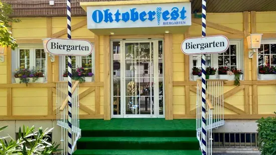 Oktoberfest biergarten