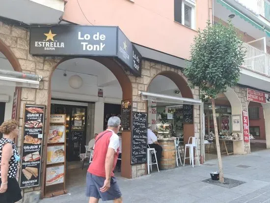 Bar restaurante lo de Tony